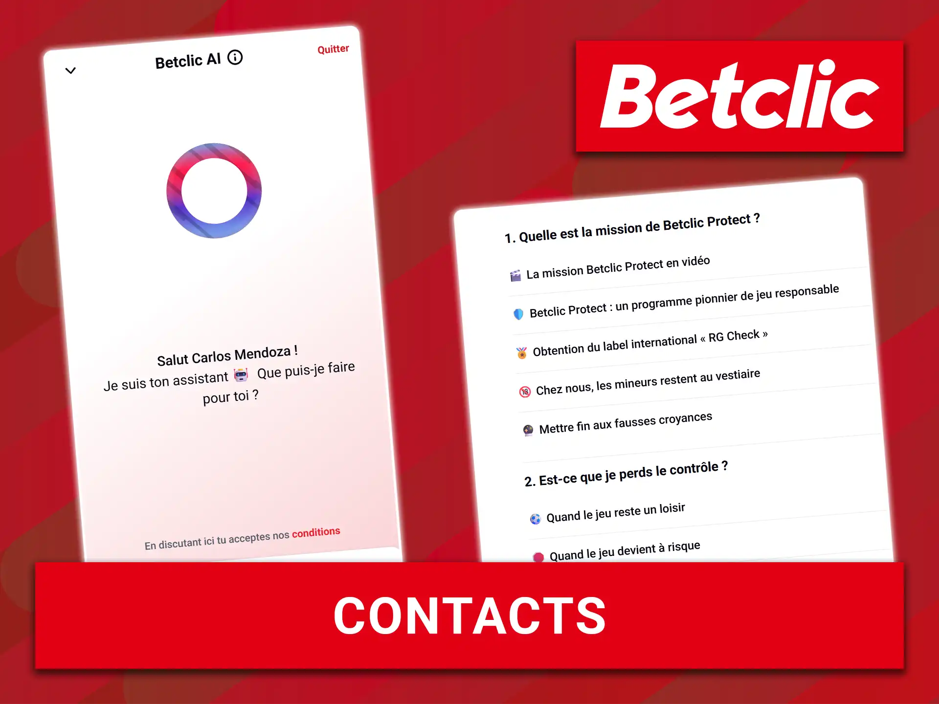 Découvrez comment contacter le service client de Betclic.